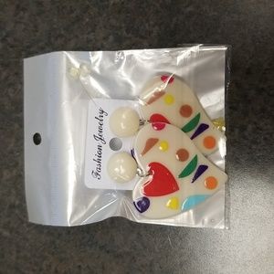 New Heart Earrings.
